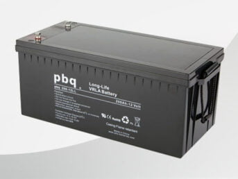 VRLA Bleiakku pbq L 200-12 mit Lebensdauer von 10-12 Jahren