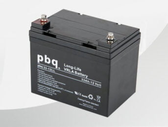 VRLA Bleiakku pbq L 33-12 mit Lebensdauer von 10-12 Jahren