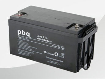 VRLA Bleiakku pbq L 65-12 mit Lebensdauer von 10-12 Jahren