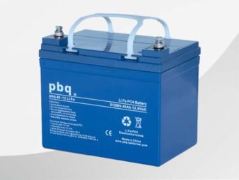 LiFe Akku mit 12V und 40Ah - pbq LiFe 40-12 H