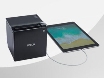 Epson TM-m30II-NT - Flexibler mPOS-Bondrucker mit Netzwerkanbindung über Tablet