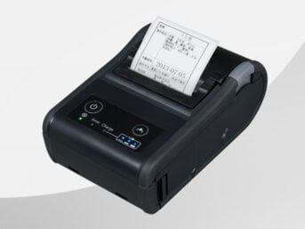Epson TM-P60II-Peeler – mobiler Labeldrucker mit WLAN oder Bluetooth mit Peeler-Funktion